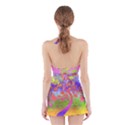 Tree Colorful Mystical Autumn Halter Swimsuit Dress View2