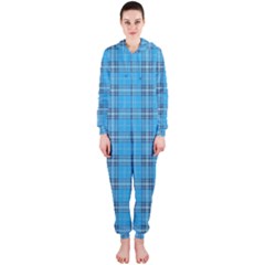 The Checkered Tablecloth Hooded Jumpsuit (ladies)  by Nexatart