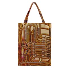 Tuba Valves Pipe Shiny Instrument Music Classic Tote Bag by Nexatart