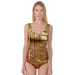 Tuba Valves Pipe Shiny Instrument Music Princess Tank Leotard  by Nexatart