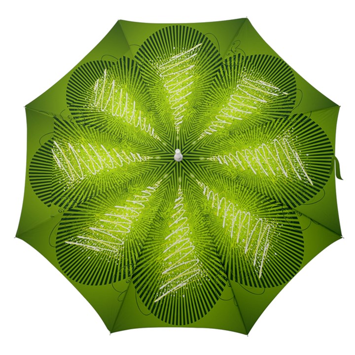 Vector Chirstmas Tree Design Straight Umbrellas