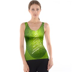 Vector Chirstmas Tree Design Tank Top