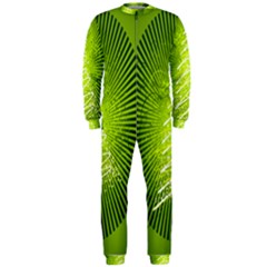 Vector Chirstmas Tree Design OnePiece Jumpsuit (Men) 