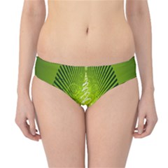 Vector Chirstmas Tree Design Hipster Bikini Bottoms