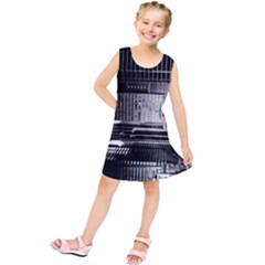 Urban Scene Street Road Busy Cars Kids  Tunic Dress by Nexatart