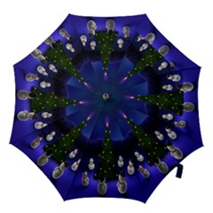 Waiting For The Xmas Christmas Hook Handle Umbrellas (medium) by Nexatart