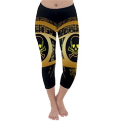 Virus Computer Encryption Trojan Capri Winter Leggings  by Nexatart