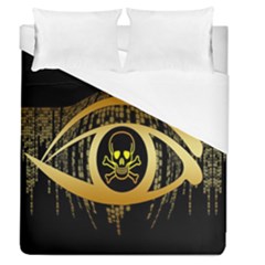 Virus Computer Encryption Trojan Duvet Cover (queen Size) by Nexatart