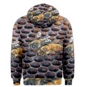 Worker Bees On Honeycomb Men s Pullover Hoodie View2