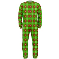 Wrapping Paper Christmas Paper Onepiece Jumpsuit (men) 