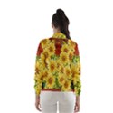 Sunflowers Flowers Abstract Wind Breaker (Women) View2