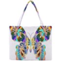 Abstract Animal Art Butterfly Mini Tote Bag View1