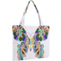 Abstract Animal Art Butterfly Mini Tote Bag View2