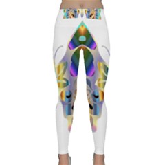 Abstract Animal Art Butterfly Classic Yoga Leggings by Amaryn4rt