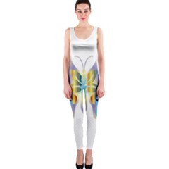 Abstract Animal Art Butterfly Onepiece Catsuit by Amaryn4rt