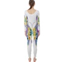 Abstract Animal Art Butterfly Long Sleeve Catsuit View2