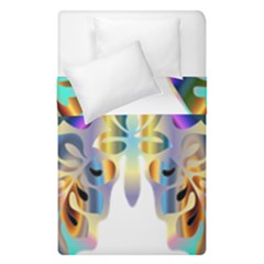 Abstract Animal Art Butterfly Duvet Cover Double Side (single Size) by Amaryn4rt