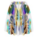 Abstract Animal Art Butterfly High Waist Skirt View2