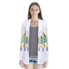 Abstract Animal Art Butterfly Cardigans by Amaryn4rt