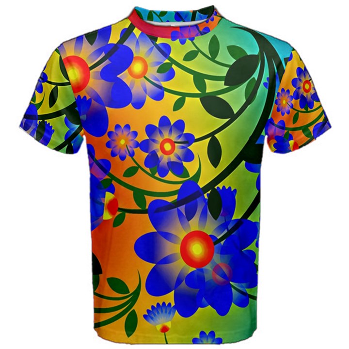 Abstract Background Backdrop Design Men s Cotton Tee