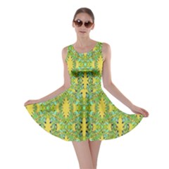 Ornate Modern Noveau Skater Dress by dflcprintsclothing