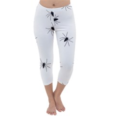 Animals Arachnophobia Seamless Capri Winter Leggings  by Amaryn4rt