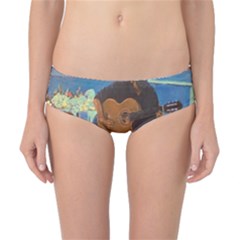 Man And His Guitar Classic Bikini Bottoms by digitaldivadesigns