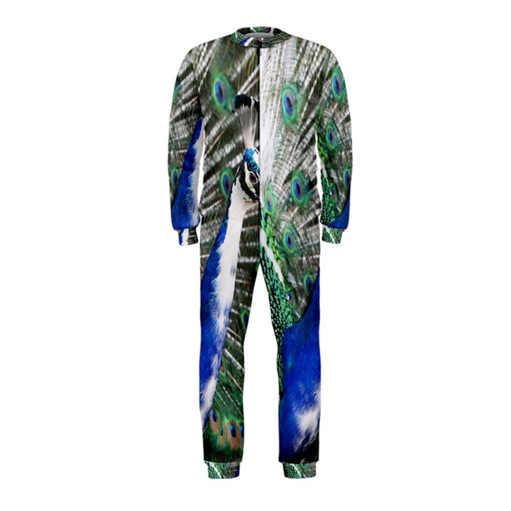 Animal Photography Peacock Bird OnePiece Jumpsuit (Kids)