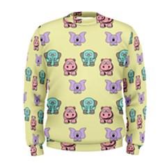 Animals Pastel Children Colorful Men s Sweatshirt by Amaryn4rt