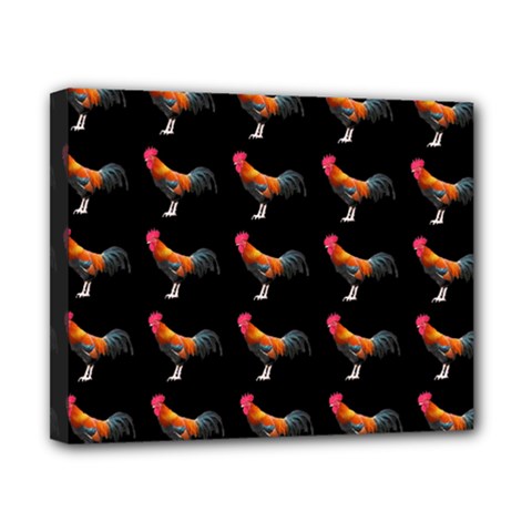 Background Pattern Chicken Fowl Canvas 10  X 8  by Amaryn4rt