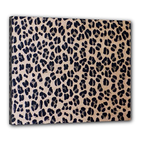 Background Pattern Leopard Canvas 24  X 20  by Amaryn4rt