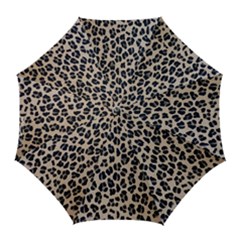 Background Pattern Leopard Golf Umbrellas by Amaryn4rt