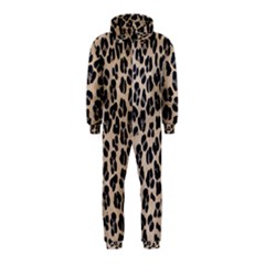 Background Pattern Leopard Hooded Jumpsuit (kids) by Amaryn4rt