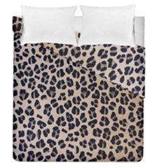 Background Pattern Leopard Duvet Cover Double Side (queen Size) by Amaryn4rt