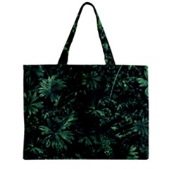 Dark Flora Photo Zipper Mini Tote Bag by dflcprints