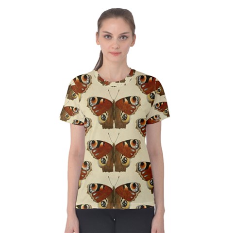 Butterfly Butterflies Insects Women s Cotton Tee by Amaryn4rt