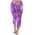 Flowers Abstract Digital Art Capri Winter Leggings  View4