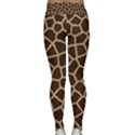 Giraffe Animal Print Skin Fur Classic Yoga Leggings View2