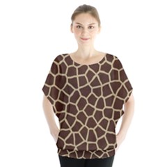 Giraffe Animal Print Skin Fur Blouse