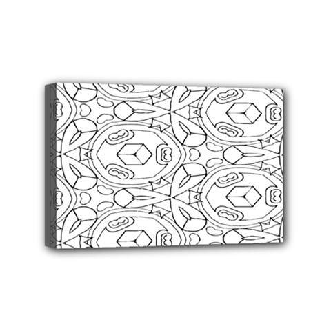 Pattern Silly Coloring Page Cool Mini Canvas 6  X 4  by Amaryn4rt