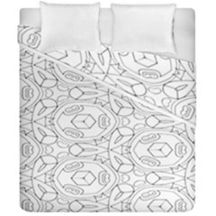 Pattern Silly Coloring Page Cool Duvet Cover Double Side (california King Size) by Amaryn4rt