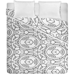 Pattern Silly Coloring Page Cool Duvet Cover Double Side (california King Size) by Amaryn4rt