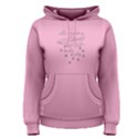 pink all i need is books and cats Women s Pullover Hoodie View1