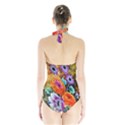 Flowers Artwork Art Digital Art Halter Swimsuit View2