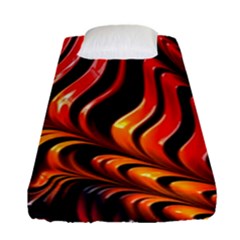 Abstract Fractal Mathematics Abstract Fitted Sheet (single Size)