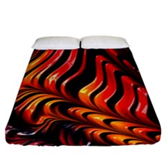 Abstract Fractal Mathematics Abstract Fitted Sheet (california King Size)