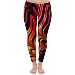 Abstract Fractal Mathematics Abstract Classic Winter Leggings