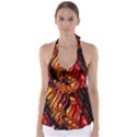 Abstract Fractal Mathematics Abstract Babydoll Tankini Top View1