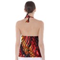 Abstract Fractal Mathematics Abstract Babydoll Tankini Top View2