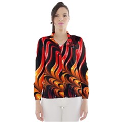 Abstract Fractal Mathematics Abstract Wind Breaker (women) by Amaryn4rt